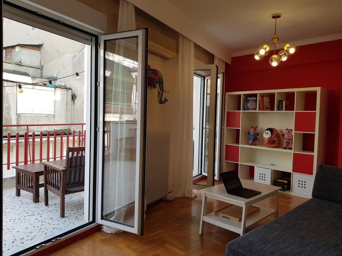 Quiet City Centre Apartment With Large Balcony テッサロニキ エクステリア 写真